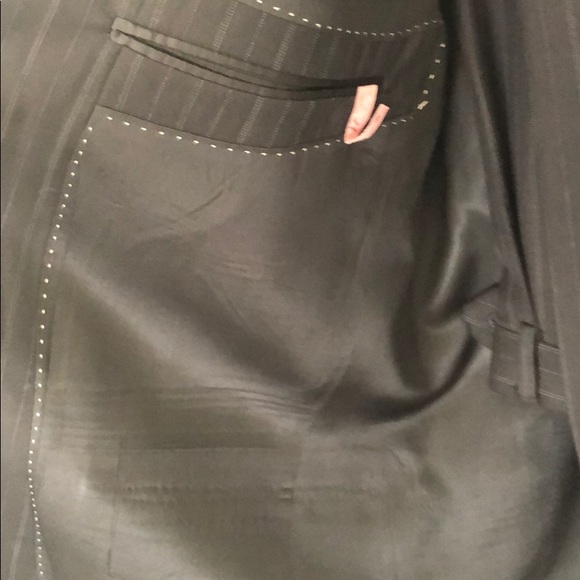 AUSTIN REED pinstripe navy suit - Picture 5 of 8